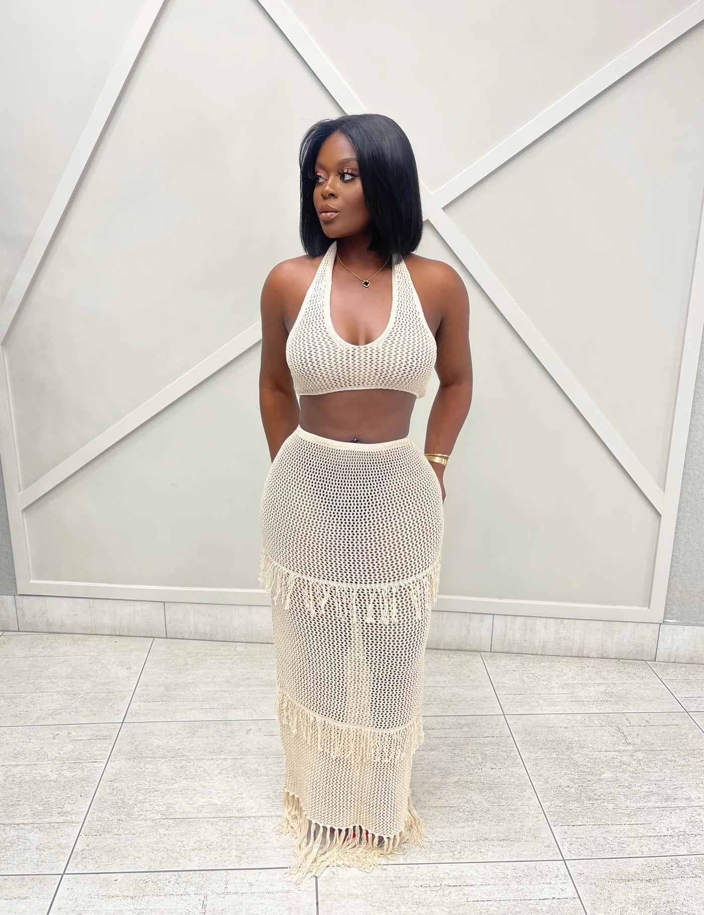 #7034 conjunto oco em crochet
