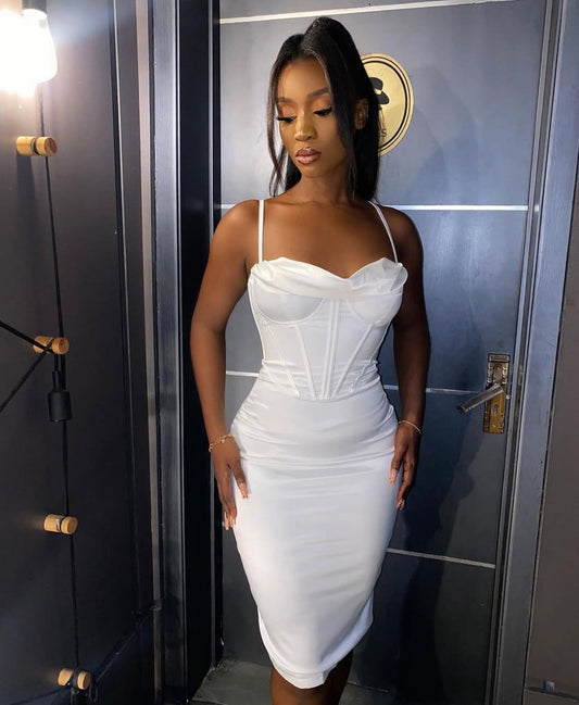 VM10111# vestido clássico elegante justo