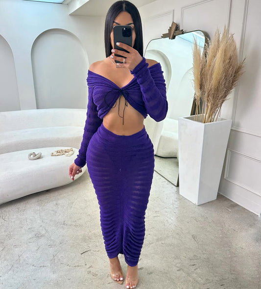 CJ 2003# Conjunto Verão top com cordas niveladora