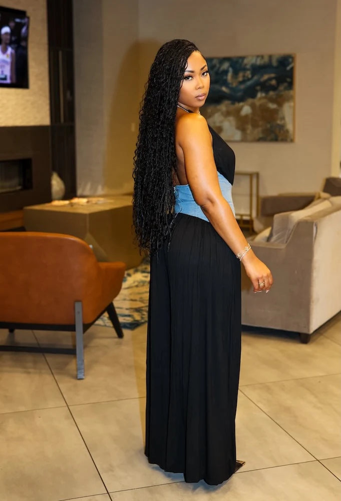 70084# macacão irregular deconte em v