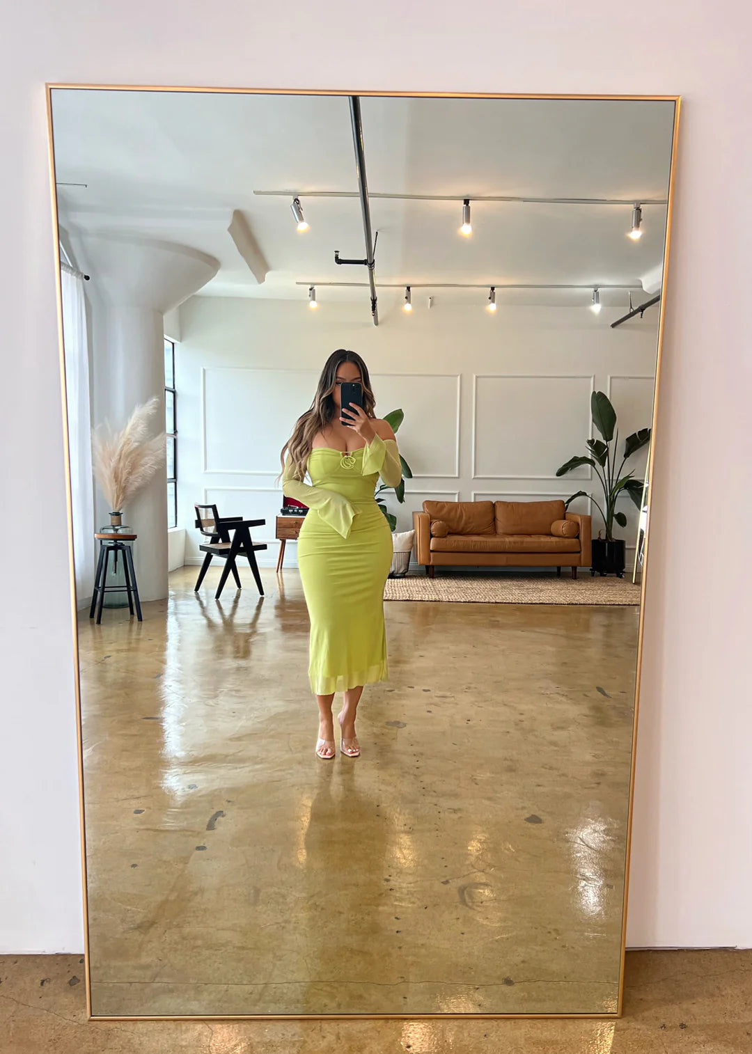 #7058 vestido em chiffon lace up