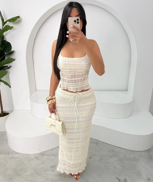 V1027# conjunto sexy verão 2 peças