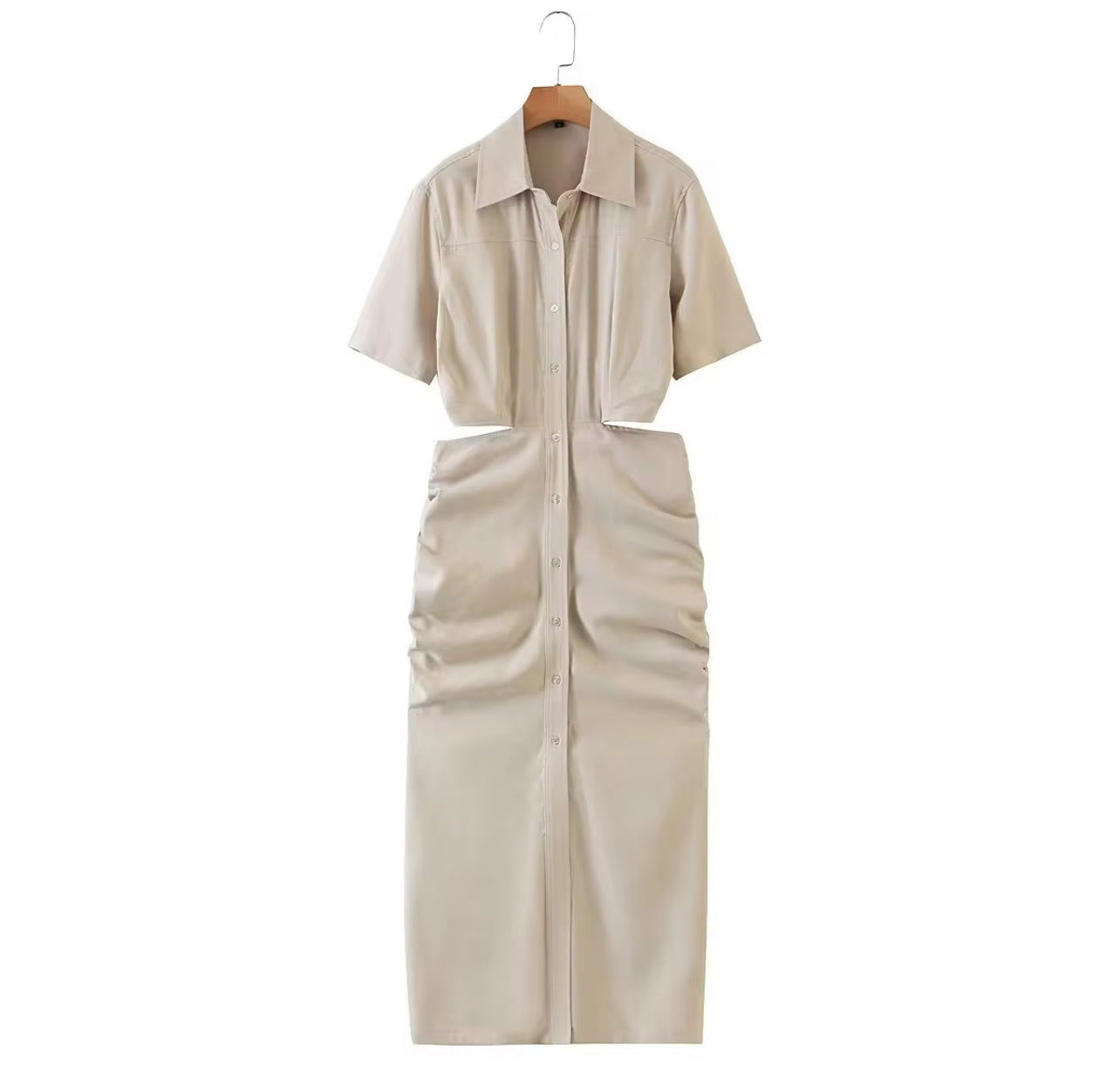 1901# Fitted back dress