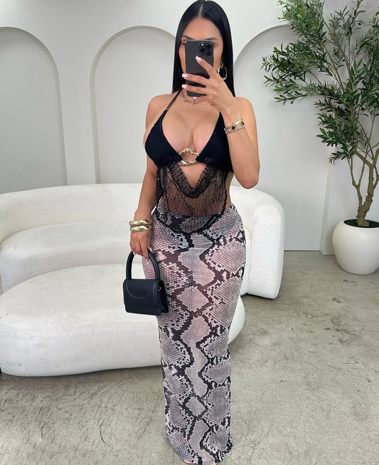 SV10001# Saia padrão cobra top Costa aberta