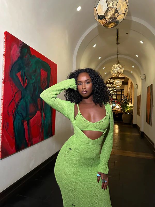 1733# bikini top Sexy V-neck dress