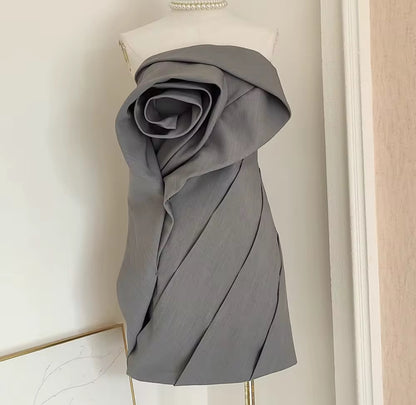 19993# Mini vestido sem alças Floral