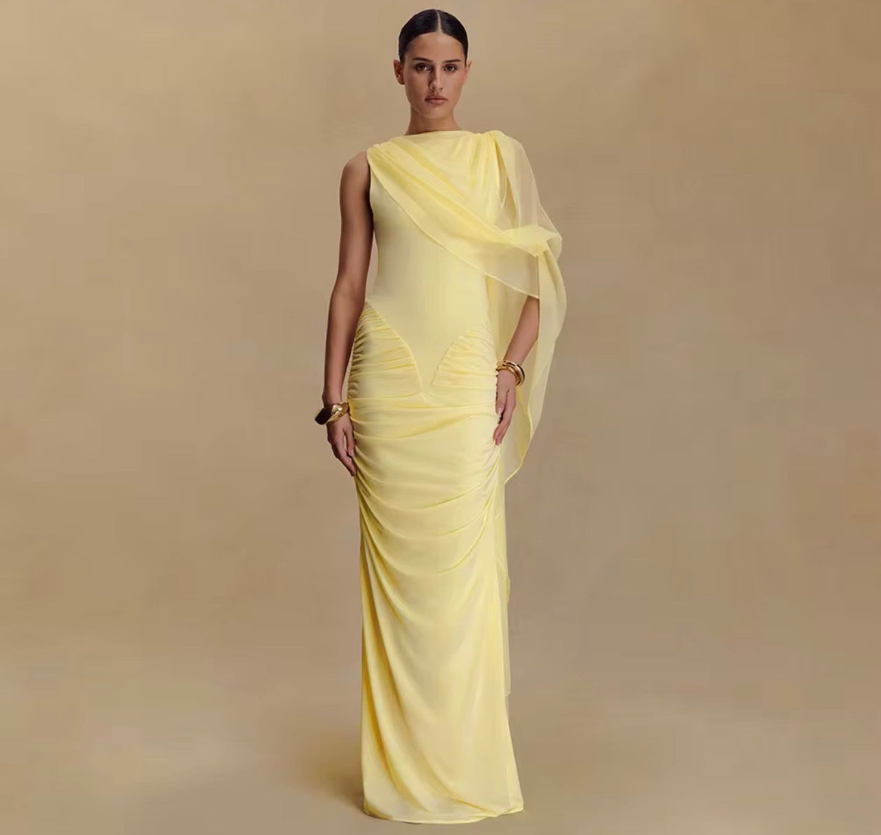 ITGIRLS BOO Vestido c/detalhes  transparente ideal para festas e ocasiões formais