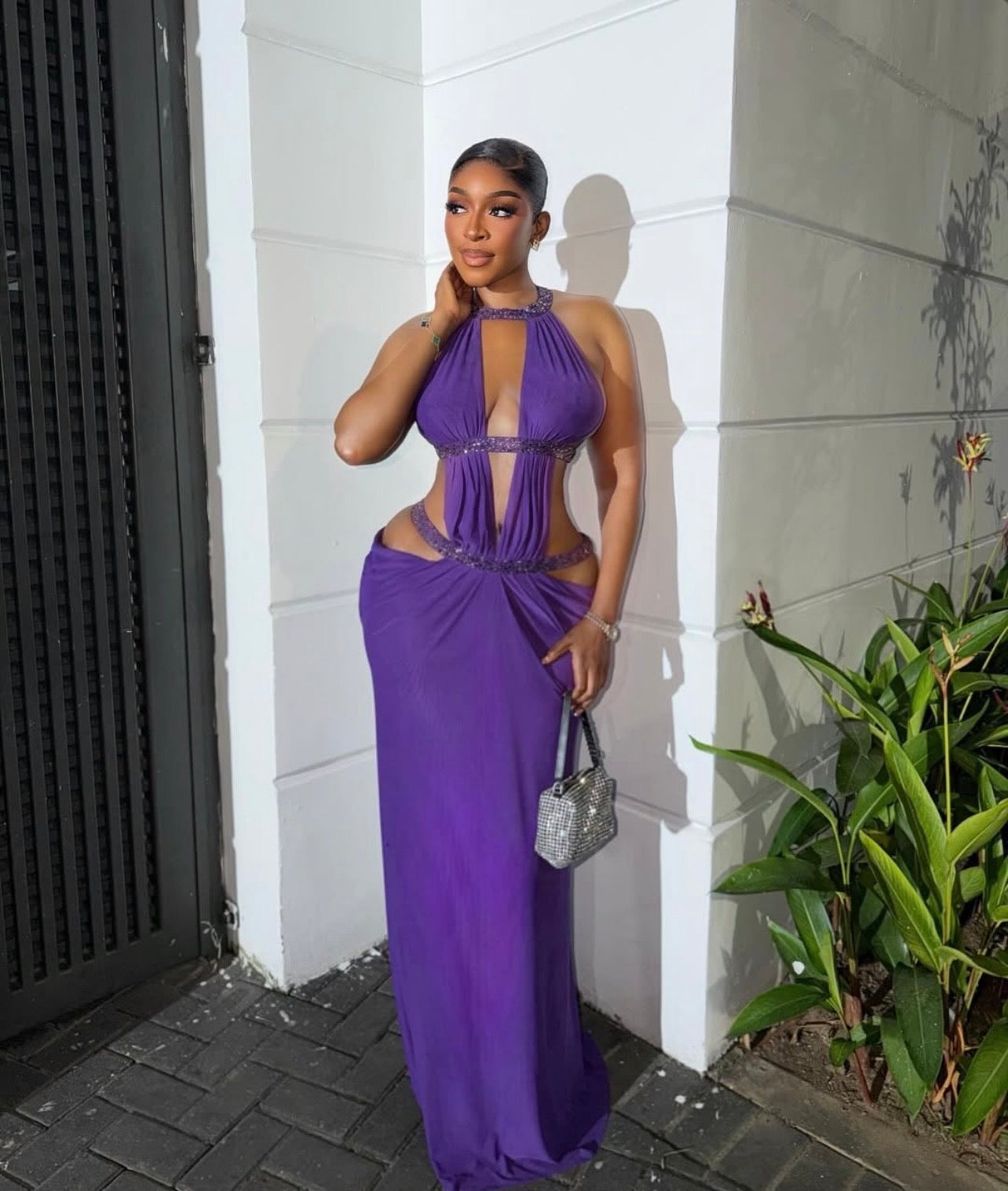 Vestido irregular sexy