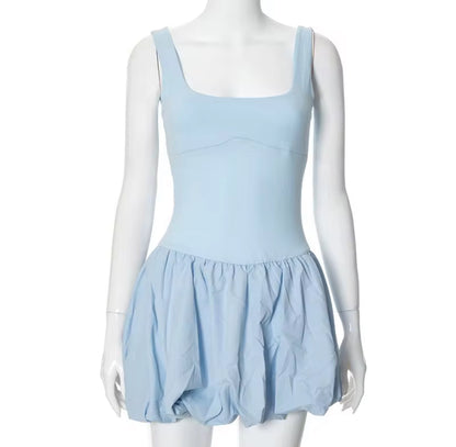 V1003# vestido com fenda alta