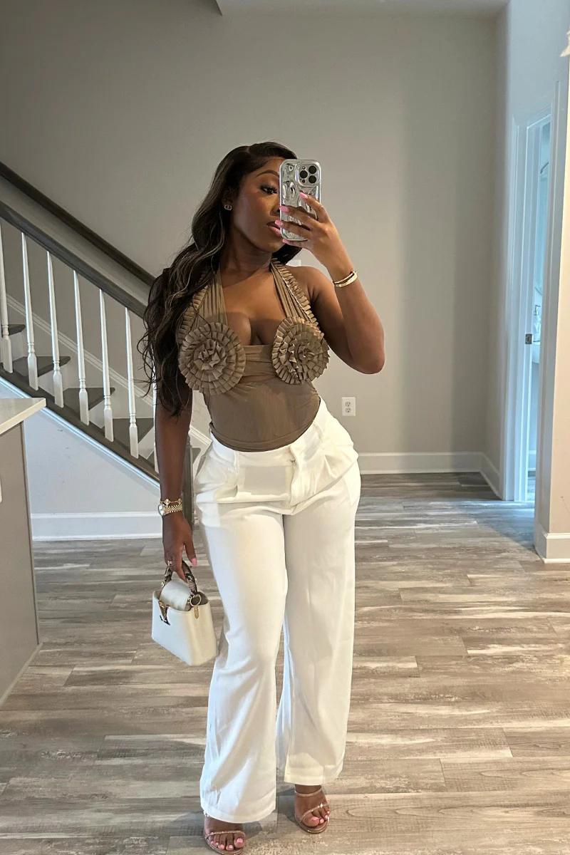 #7068 crop top v neck com costura