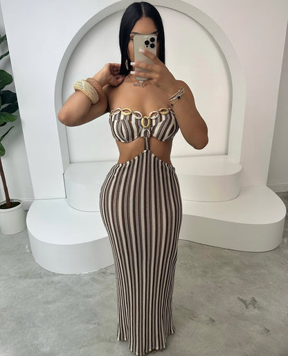 V1001vestido longo sem alças