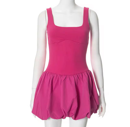 V1003# vestido com fenda alta