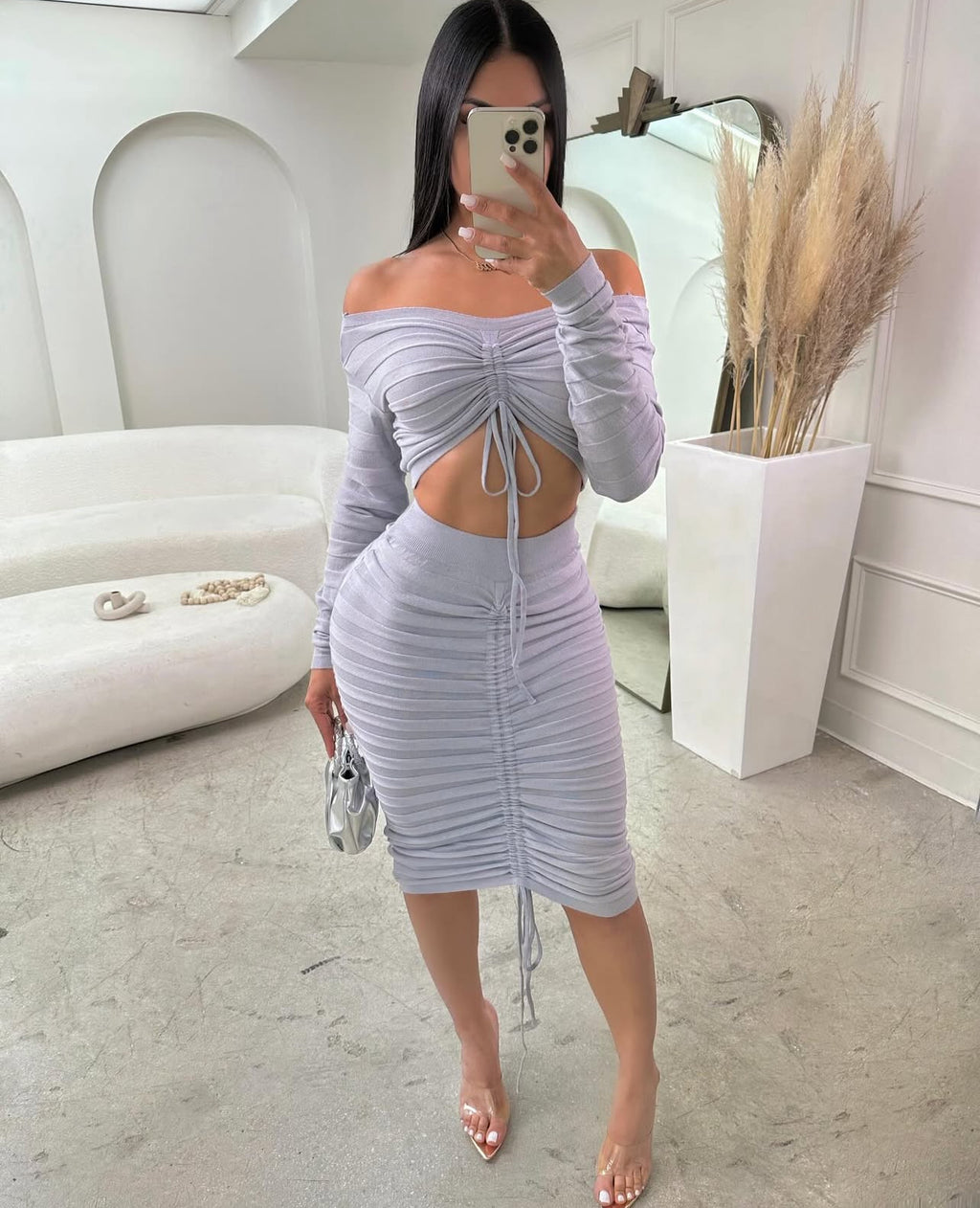 CJ 2003# Conjunto Verão top com cordas niveladora