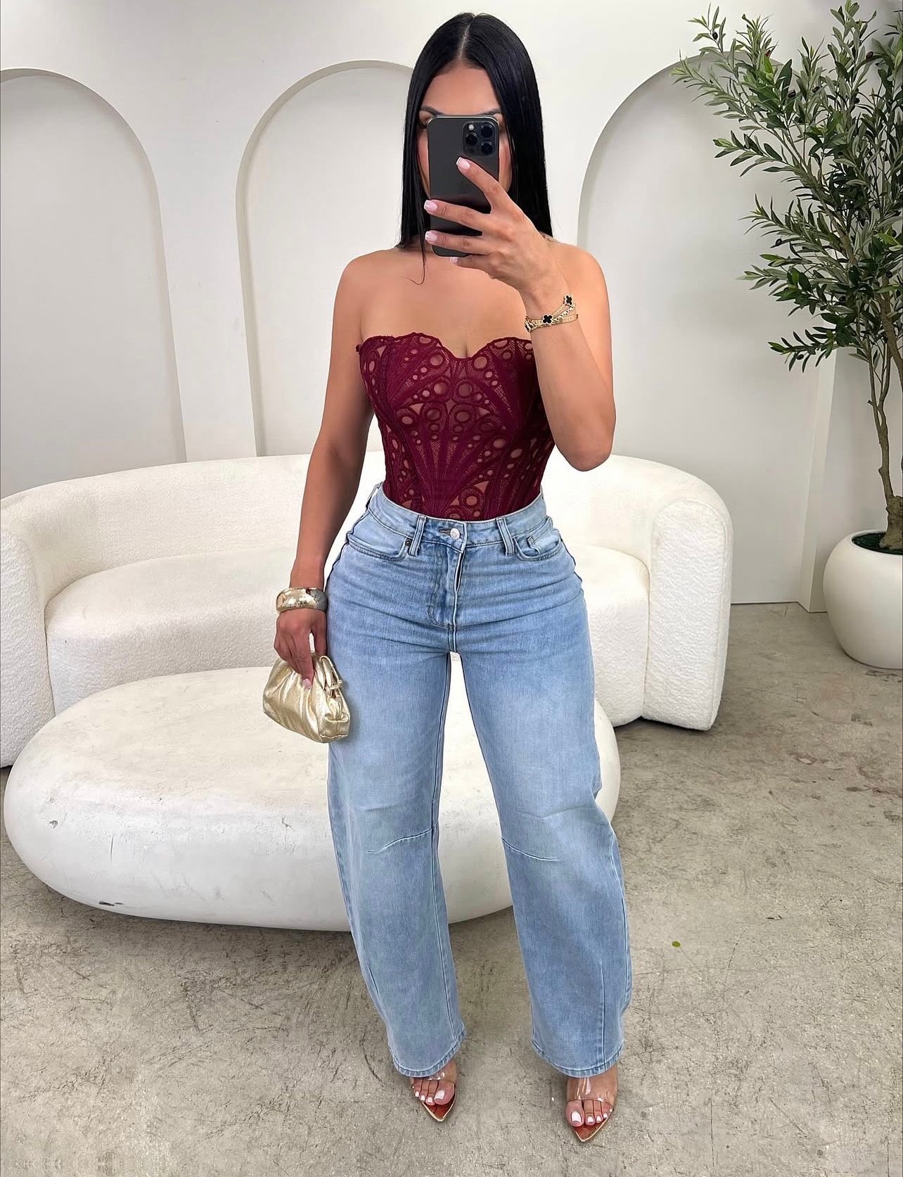 cropped elegante em tule transparente