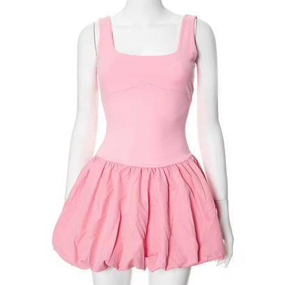 V1003# vestido com fenda alta
