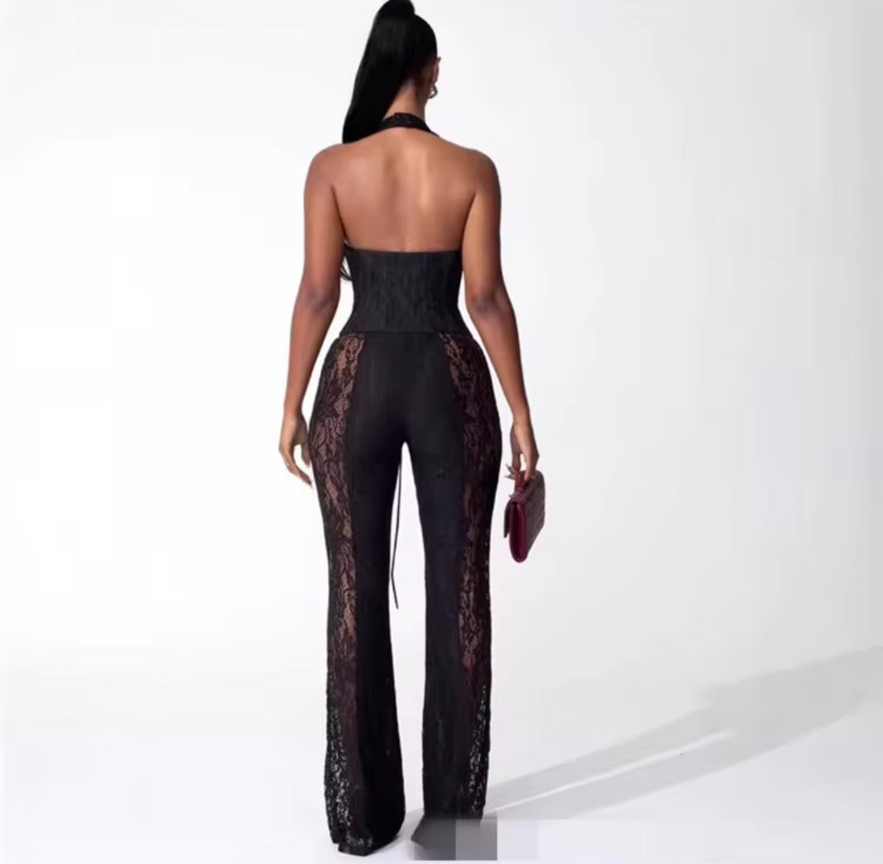 Macacão com corset sexy