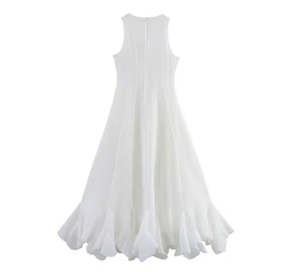 200011# Vestido longo bufante