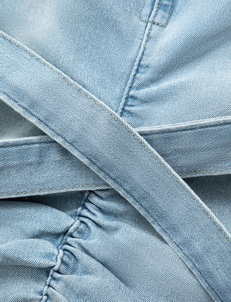 1867# irregular mini skirt