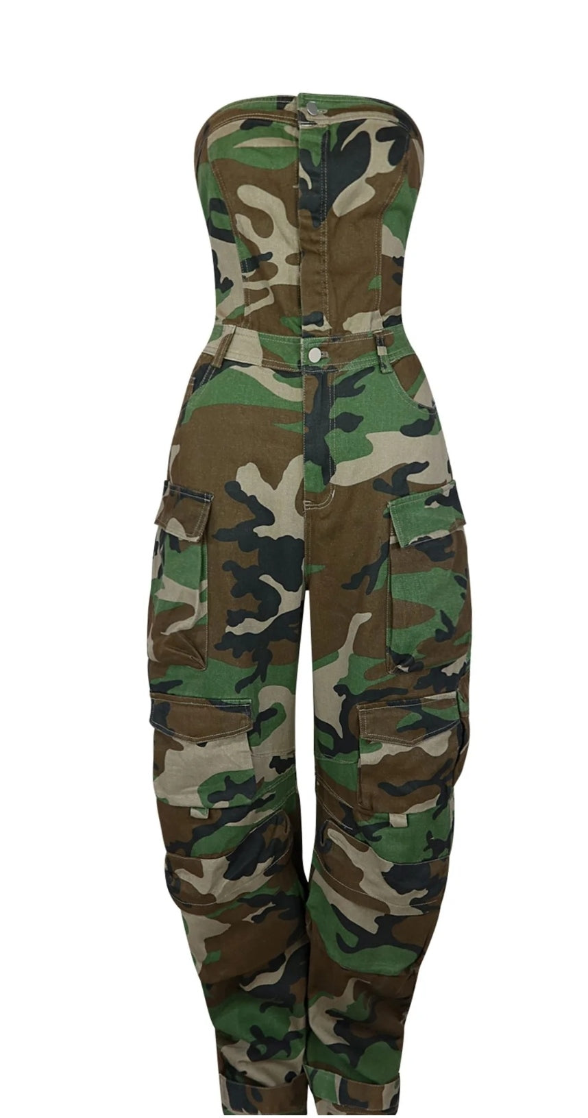 2015# camouflage jumpsuit