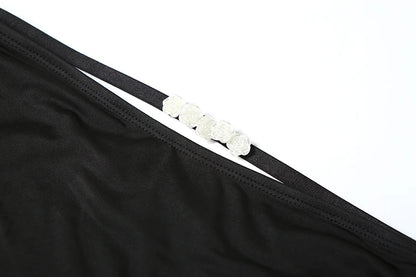 80080 Vestido sem alças para o verão 2025, nova tendência, sem costas, sexy, clube, festa