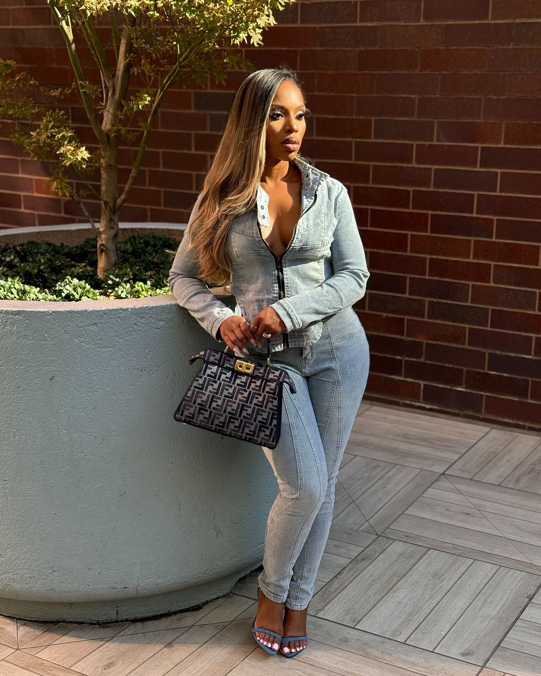 Conjunto de jeans 4062#